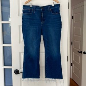 Madewell Cali Demi-Boot Jeans in Smithley Wash